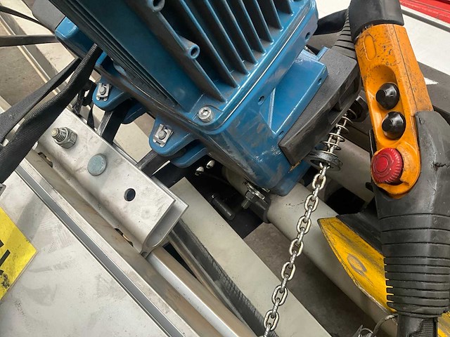 Statech alu kraanbaan 125 kg met takel demag - afbeelding 19 van  37