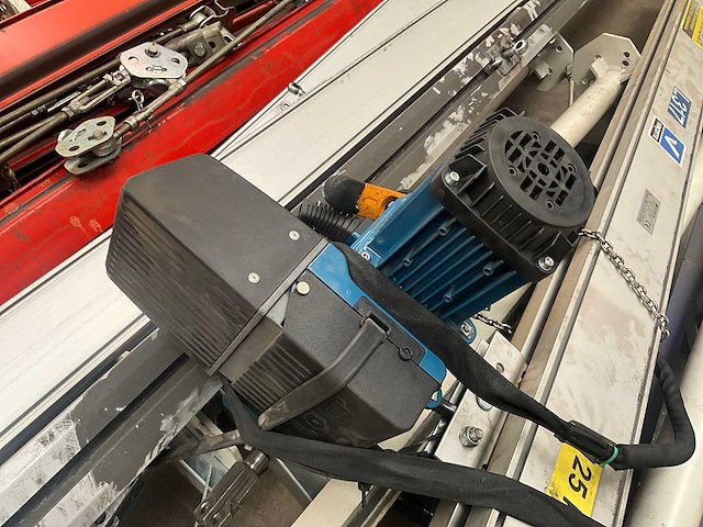 Statech alu kraanbaan 125 kg met takel demag - afbeelding 20 van  37