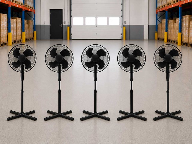 Statiefventilator (5x) - afbeelding 1 van  8