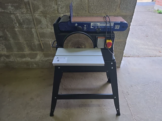 Stationaire band- schijfschuurmachine tendotools... - afbeelding 1 van  6