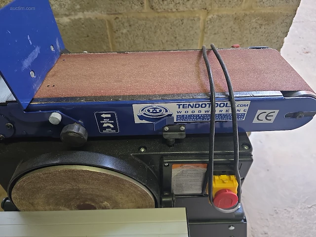 Stationaire band- schijfschuurmachine tendotools... - afbeelding 2 van  6