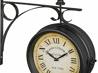 Stationsklok dubbel - afbeelding 1 van  7