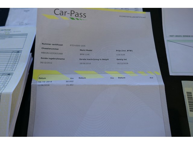 Stationwagen bmw 1k4 114i (2012 / wba1r11030j631668) - afbeelding 13 van  22