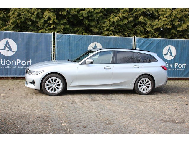 Stationwagen bmw 3-serie touring 320d high executive diesel 190pk 2021 - afbeelding 1 van  1