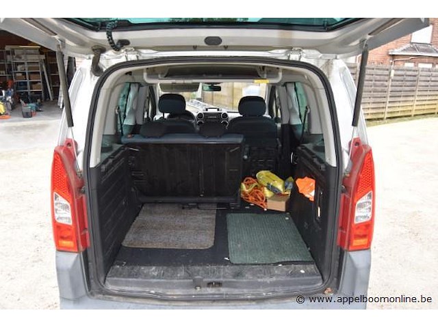 Stationwagen citroen berlingo, vf77j9hxcaj754319, datum eerste inschrijving 23/08/2010, diesel, 125366km, mtm 2040kg, euro 4 - afbeelding 7 van  16