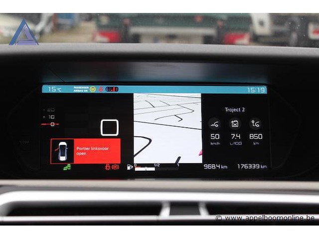 Stationwagen, citroen, c4 spacetourer, vf73ehnspjj858525, 1e insch 05/02/2019, 1199cm³, 96kw, benzine, euro 6d, 176 339km, kentekenbewijs i + ii, gelijkvormigheidsattest, keuring geldig tot 28/11/26 - afbeelding 7 van  15