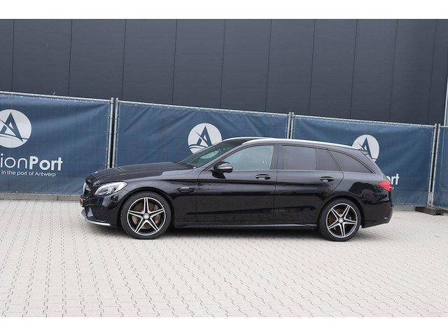 Stationwagen mercedes-benz c450 4matic benzine 368pk 2016 (marge) - afbeelding 1 van  1