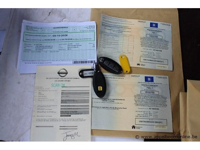 Stationwagen nissan nv-200 evalie, elektrisch, datum 1ste inschrijving 15/12/2016, chassisnummer vsktaame0u0514962, 38.691km - afbeelding 2 van  10