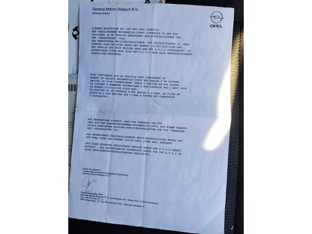 Stationwagen opel insignia , type og-a, variant fy11, versie 1a09b6bdgkk5, ch.nr. w0lgm8ey1a1130895, bouwjaar 04-01-2011 (sleutel, boorddocumenten: alleen gelijkvormigheidsattest) - afbeelding 14 van  32
