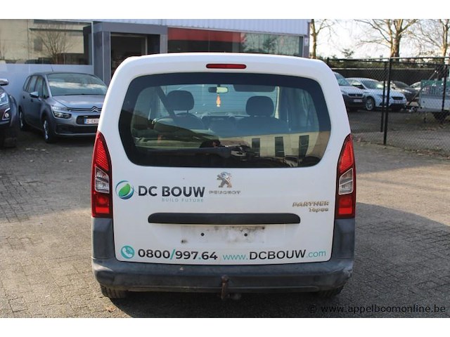 Stationwagen peugeot, partner, vf37j9hn0dn520558, 1e insch 13/06/2013, 1560cm³, 55kw,euro 5, 139271km, kentekenbewijs deel i, gelijkvormigheidsattest, keuring geldig tot 04/26 - afbeelding 6 van  18