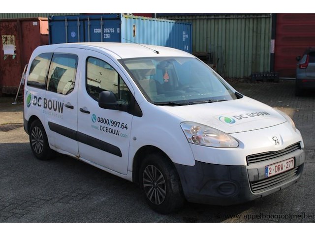 Stationwagen peugeot, partner, vf37j9hn0dn520558, 1e insch 13/06/2013, 1560cm³, 55kw,euro 5, 139271km, kentekenbewijs deel i, gelijkvormigheidsattest, keuring geldig tot 04/26 - afbeelding 12 van  18