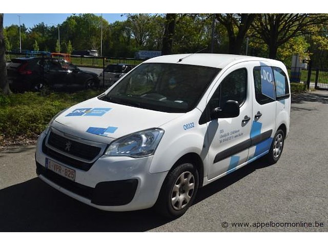 Stationwagen peugeot, partner, vf37jbhy6jj720231, 1e insch 21/01/2019, 1560cm³, 73kw, diesel, euro 6b, 143440km, inschrijvingsbewijs deel i en ii, keuringsbewijs (geldig tot 21/01/2027), gelijkvormigheidsattest - afbeelding 1 van  20