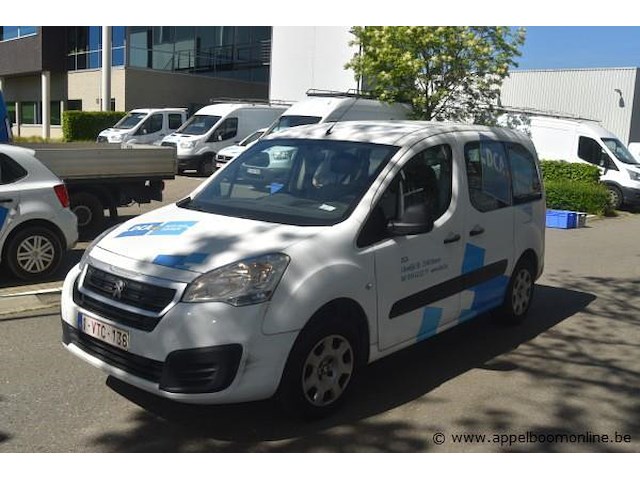 Stationwagen peugeot, partner, vf37jbhy6jj723373, 1e insch 20/02/2019, 1560cm³, 73kw, diesel, euro 6b, 153431km, inschrijvingsbewijs deel i en ii, keuringsbewijs (geldig tot 20/02/2027), gelijkvormigheidsattest - afbeelding 1 van  23
