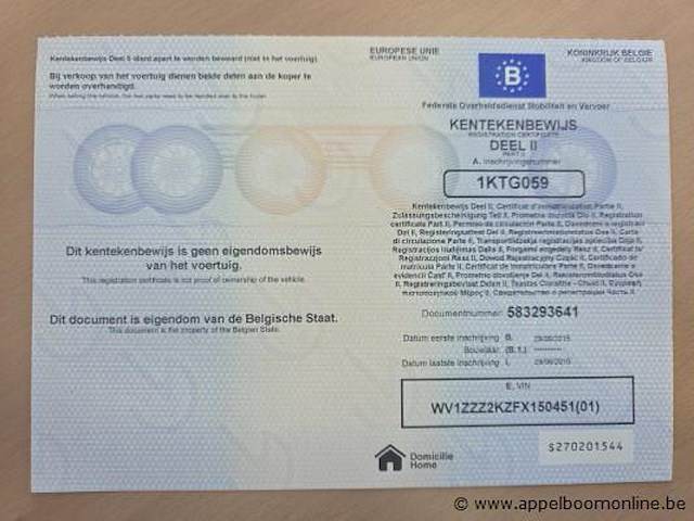 Stationwagen volkswagen caddy, cng, datum 1ste inschrijving 28/6/2015, chassinummer wv1zzz2kzfx150451, 76,829km, euro 5b - afbeelding 6 van  18