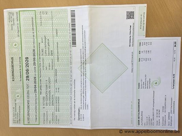 Stationwagen volkswagen caddy, cng, datum 1ste inschrijving 28/6/2015, chassinummer wv1zzz2kzfx150451, 76,829km, euro 5b - afbeelding 9 van  18