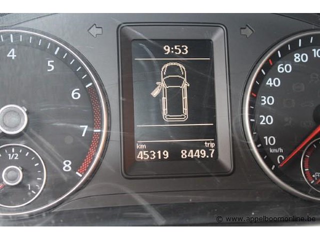 Stationwagen volkswagen caddy, cng, datum 1ste inschrijving 29/6/2015, chassisnummer wv1zzz2kzfx150298, 45.319km, euro 5b - afbeelding 7 van  8