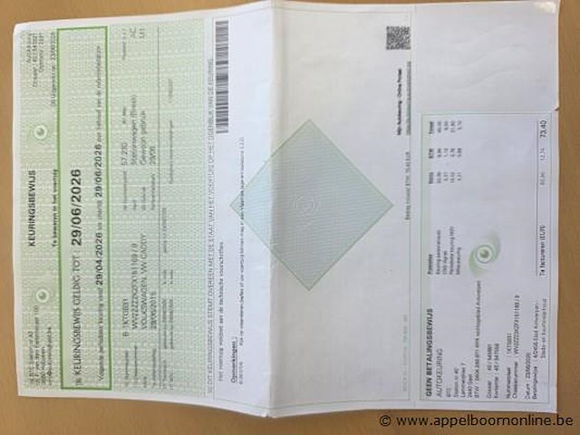 Stationwagen volkswagen caddy, cng, datum 1ste inschrijving 29/6/2015, chassisnummer wv2zzz2kzfx151169, 59,679km, euro 5b - afbeelding 5 van  14