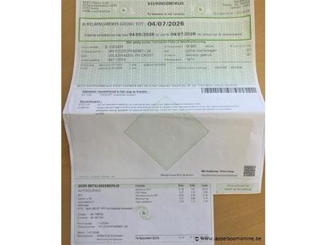 Stationwagen volkswagen caddy, cng, datum 1tse inschrijving 4/11/2014, chassisnummer wv1zzz2kzfx050907, 35497 km, euro 5b - afbeelding 8 van  18