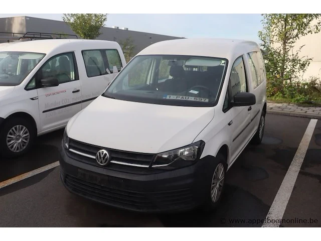Stationwagen volkswagen caddy, datum 1ste inschr 24/5/2016, chassis nr wv2zzz2kgx139361, km-stand 37626, benzine, euro 6b - afbeelding 1 van  14