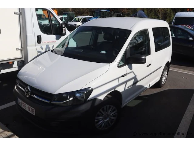 Stationwagen volkswagen caddy, datum 1ste inschr 29/08/2016, km-stand 51648, chassisnr wv2zzz2kzhx027834,cng, euro 6b schade rondom - afbeelding 1 van  10