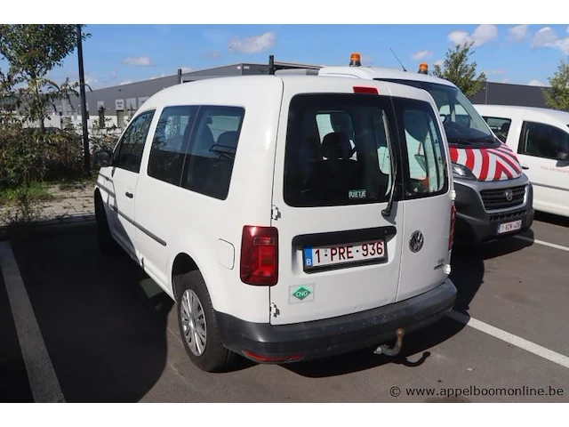 Stationwagen volkswagen caddy, datum 1ste inschr 29/08/2016, km-stand 51648, chassisnr wv2zzz2kzhx027834,cng, euro 6b schade rondom - afbeelding 6 van  10