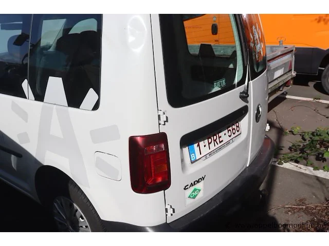 Stationwagen volkswagen caddy, datum 1ste inschr 29/08/2016, km-stand 51865, chassisnr wv2zzz2kzhx027612,cng, euro 6b schade rondom - afbeelding 11 van  14