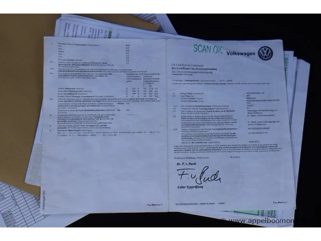 Stationwagen volkswagen caddy, datum1ste inschr 19/11/2013, km-stand 39968, chassisnr wv1zzz2kzex062488, cng, euro 5 - afbeelding 3 van  15