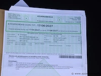 Stationwagen volkswagen caddy, datum1ste inschr 19/11/2013, km-stand 39968, chassisnr wv1zzz2kzex062488, cng, euro 5 - afbeelding 4 van  15