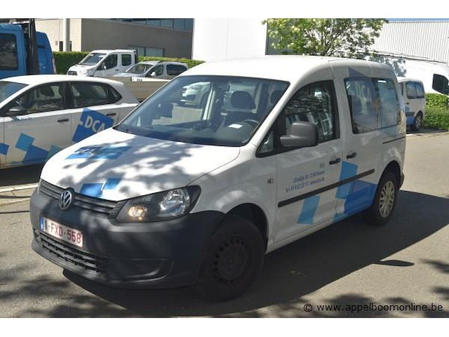 Stationwagen volkswagen, caddy, wv2zzz2kzex072371, 1e insch 25/11/2013, 1598cm³, 55kw, diesel, euro 5, 259314km, inschrijvingsbewijs deel i en ii, keuringsbewijs (geldig tot 25/11/2026), gelijkvormigheidsattest - afbeelding 1 van  20