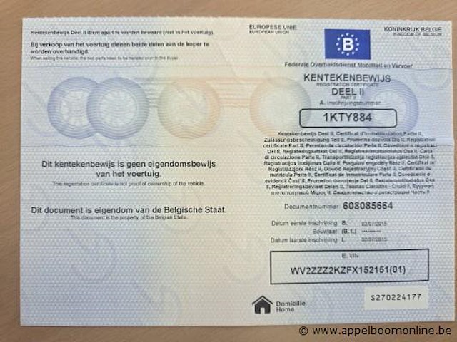 Stationwagen volkswagen vw caddy, cng, 53 961km, chassisnummer wv2zzz2kzfx152151, datum 1ste inschrijving 07/07/2015 - afbeelding 2 van  15