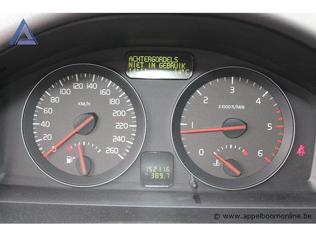 Stationwagen volvo, v50, yv1mw76e292493857, 1e insch 01/04/09, 1560cm³, 80kw, diesel, euro 5, 152116km, kentekenbewijs gelijkvormigheidsattest, keuring geldig tot 01/04/26 - afbeelding 10 van  19