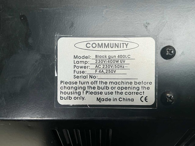 Statische uv blacklight overige lichttechniek - afbeelding 4 van  5