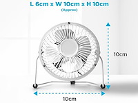 Status mini-bureauventilator - afbeelding 3 van  5