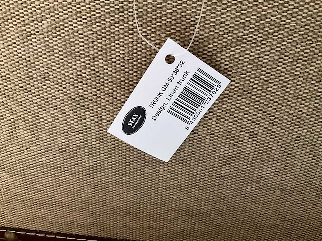 Stax canvas decoratieve opbergkoffers set van 4 - afbeelding 10 van  10