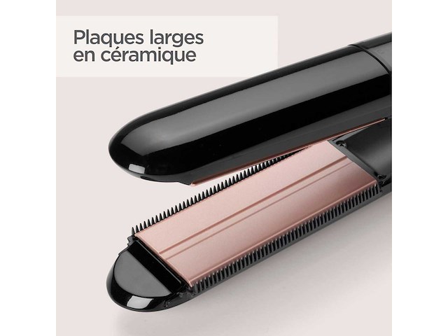 Steam smooth stijltang st493e babyliss - afbeelding 7 van  12