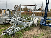 Stedele - cable drum trailer - seb01 - car trailer - 06-09-2023 - afbeelding 1 van  4