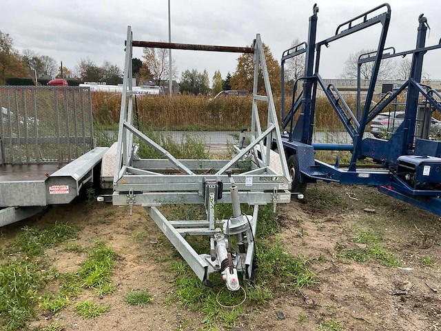 Stedele - cable drum trailer - seb01 - car trailer - 06-09-2023 - afbeelding 2 van  4