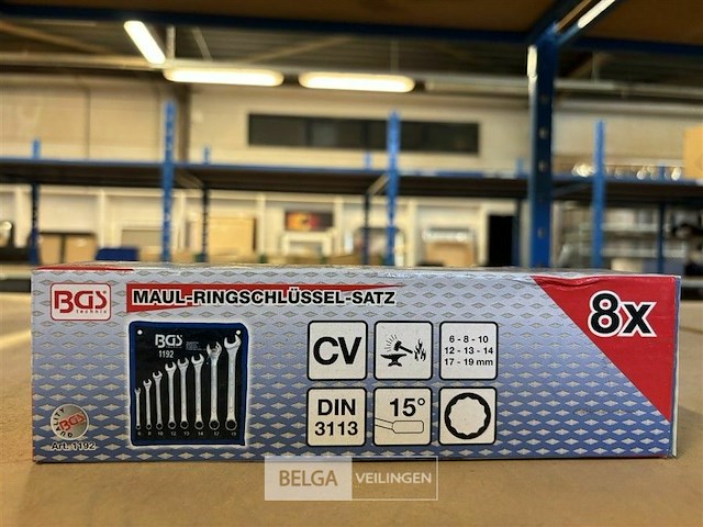 Steekringsleutelset - afbeelding 3 van  3