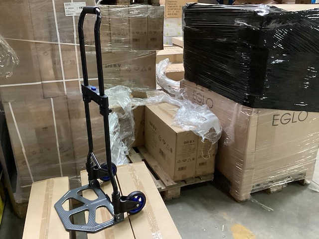Steekwagen 80kg opvouwbaar (4x) - afbeelding 1 van  9