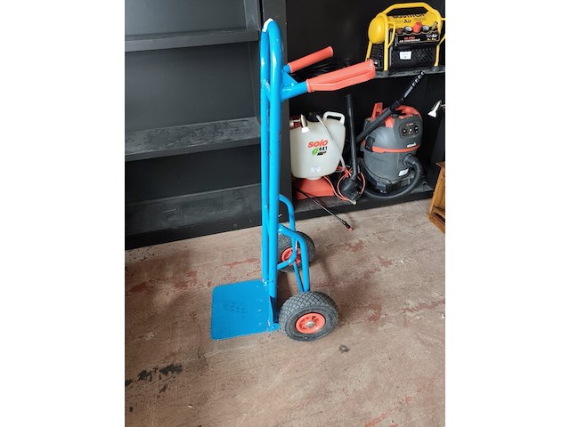 Steekwagen blauwe kleur - afbeelding 5 van  6