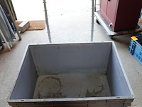 Steekwagen met bak 0,80 x 0,60 m - afbeelding 1 van  4