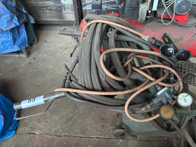 Steekwagen voor brander - afbeelding 3 van  5