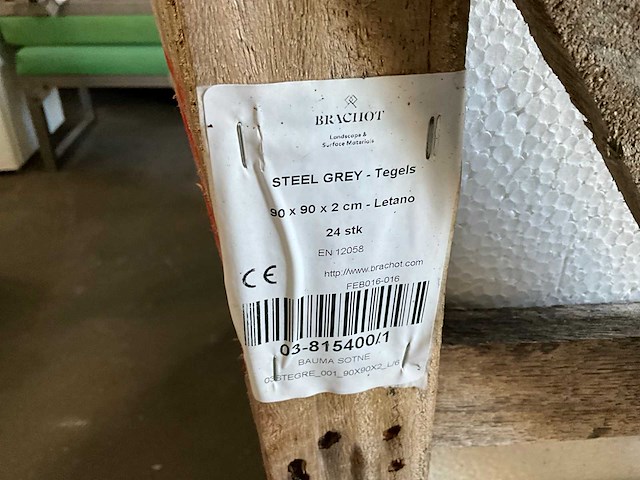 Steel grey letano 19,44 m2 - afbeelding 2 van  4