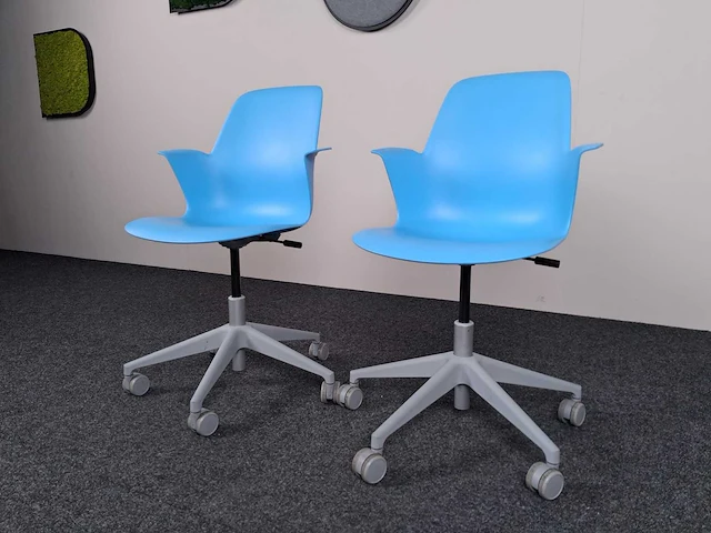Steelcase - draaistoel - vergaderstoelen (2x) - afbeelding 2 van  6