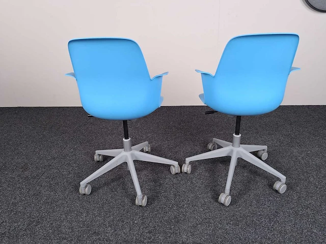 Steelcase - draaistoel - vergaderstoelen (2x) - afbeelding 3 van  6