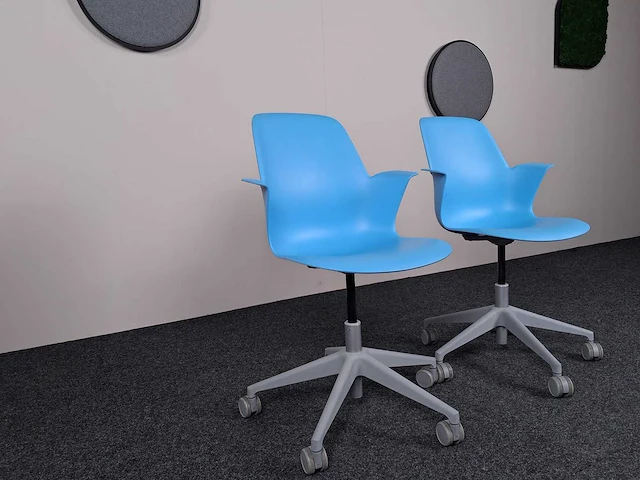 Steelcase - draaistoel - vergaderstoelen (2x) - afbeelding 6 van  6