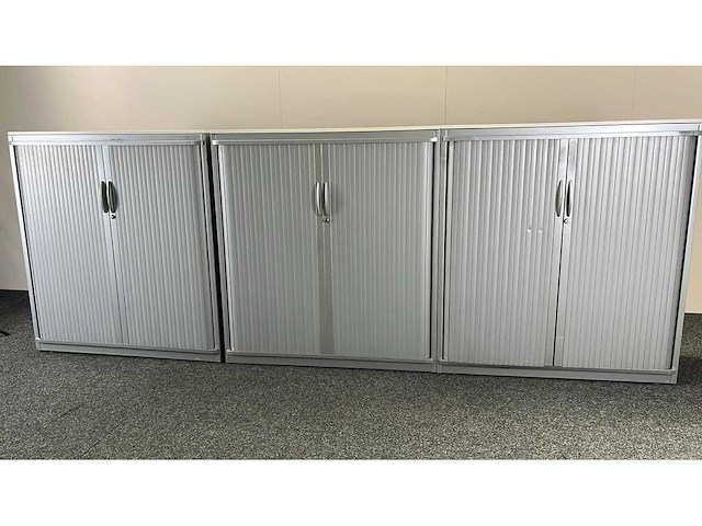 Steelcase - halfhoge roldeurkast - archiefkast (3x) - afbeelding 3 van  6