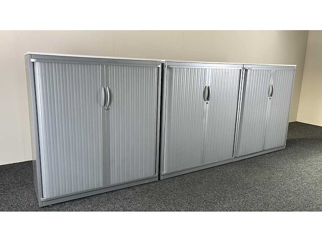 Steelcase - halfhoge roldeurkast - archiefkast (3x) - afbeelding 5 van  6
