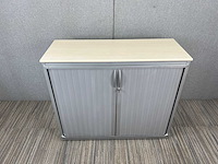 Steelcase - halfhoge roldeurkast h130 - archiefkast (2x) - afbeelding 5 van  10