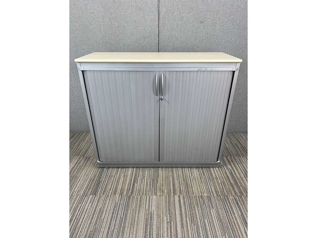 Steelcase - halfhoge roldeurkast h130 - archiefkasten (3x) - afbeelding 1 van  10